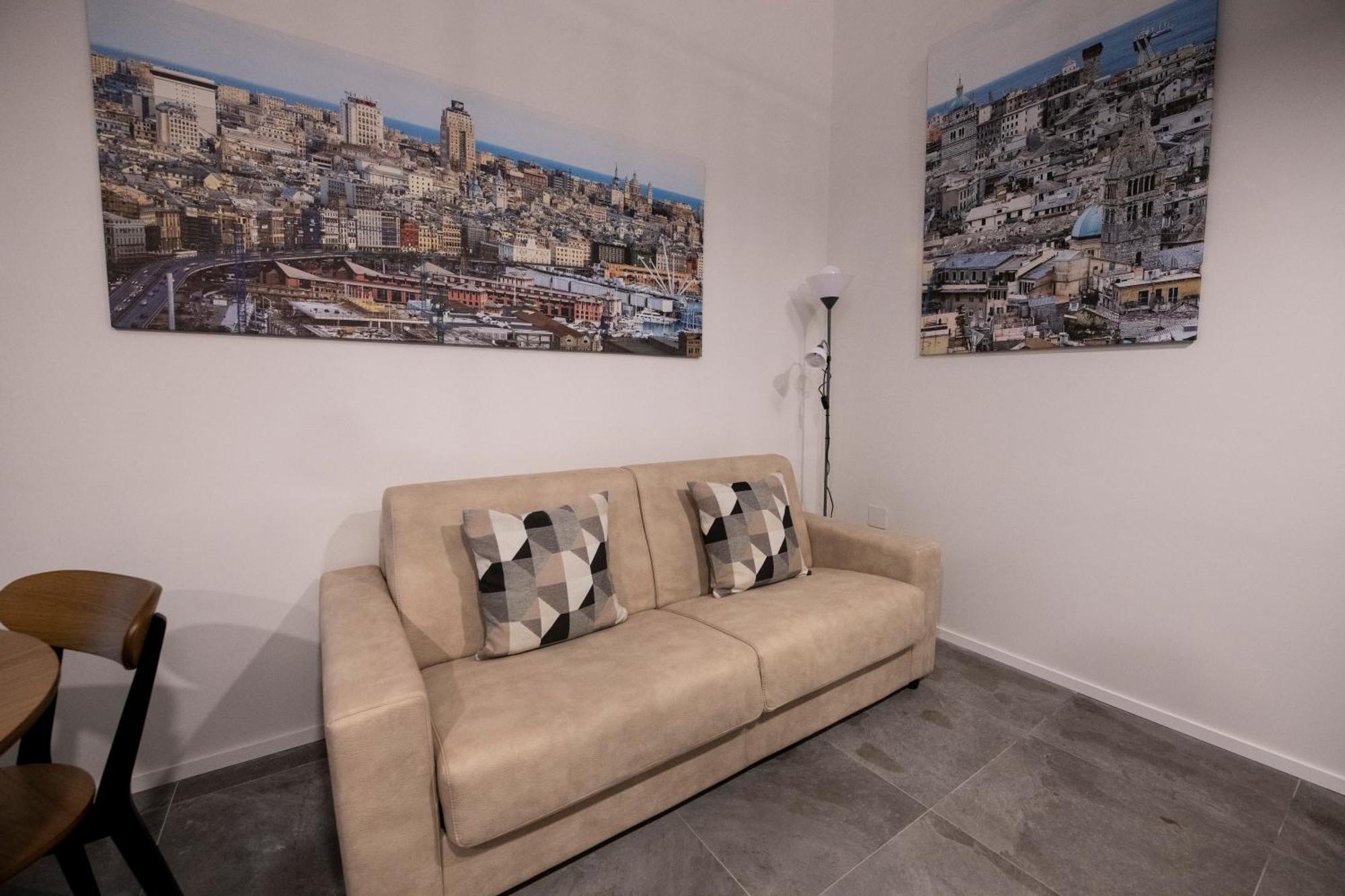 258 - The Loft In Largo Zecca - Luxury Nel Cuore Di Genova Bagian luar foto