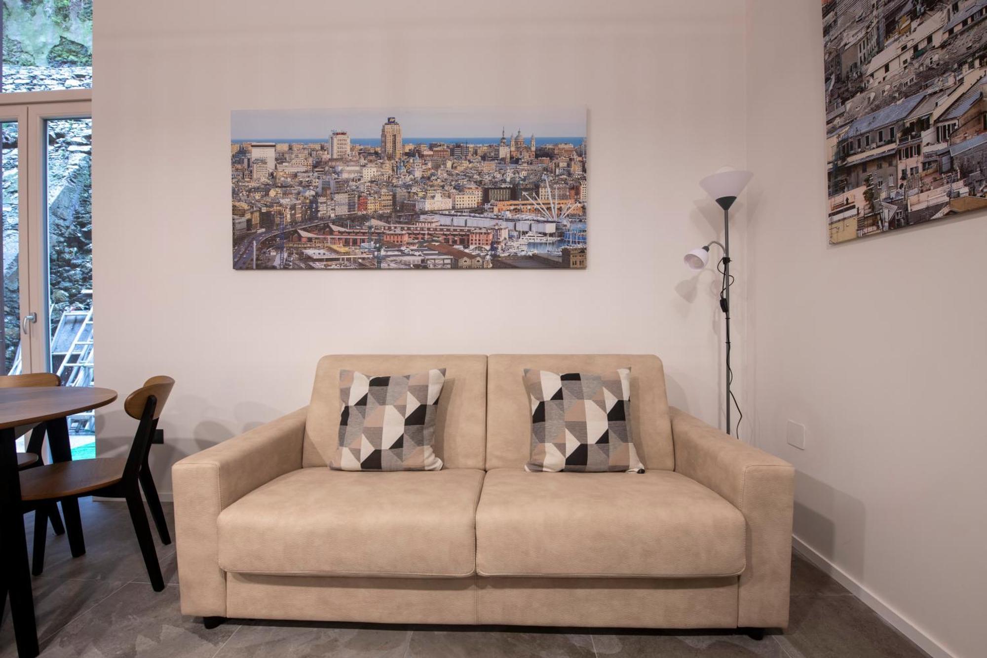 258 - The Loft In Largo Zecca - Luxury Nel Cuore Di Genova Bagian luar foto