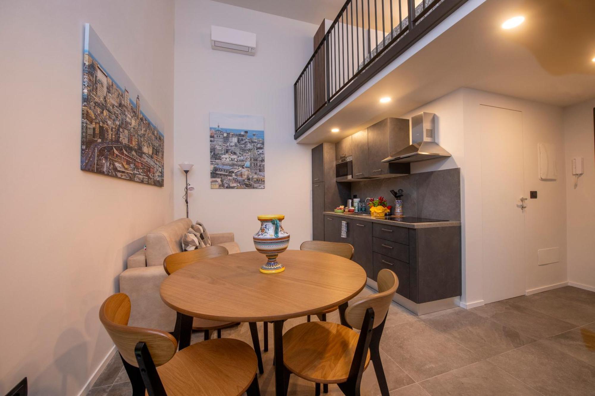 258 - The Loft In Largo Zecca - Luxury Nel Cuore Di Genova Bagian luar foto